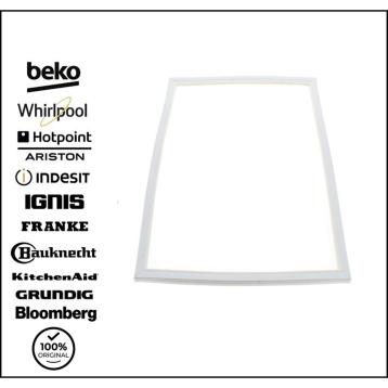 Guarnizione porta freezer bianca 387x574'df330s c00030869