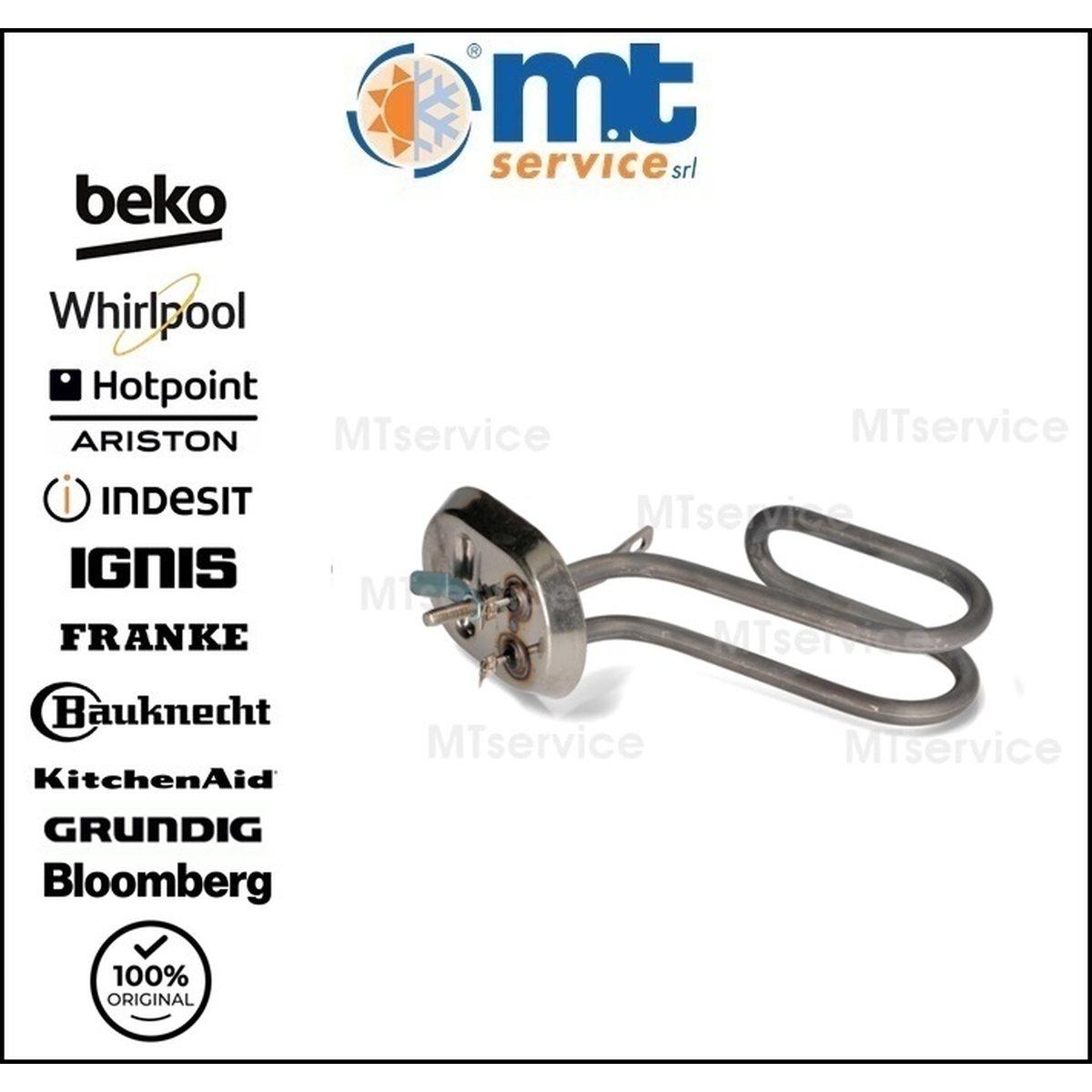 Resistenza scaldabagno 1200w 10l compatibile mts 65103765 c00031836