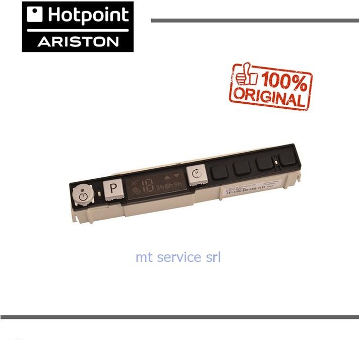 Scheda display led digitale comandi lavastoviglie ariston indesit c00296816