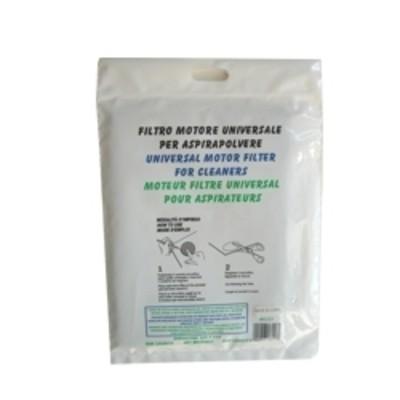 Filtro motore dimensione 205 x 300mm di colore nero ritagliabile