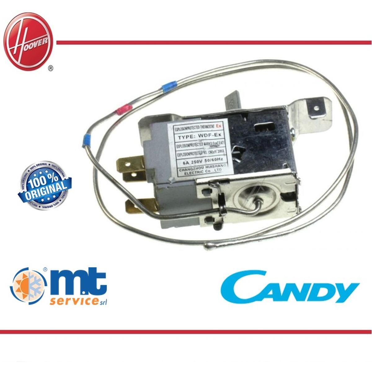 Termostato frigo wdf25t-100-027ex candy hoover originale 43008746