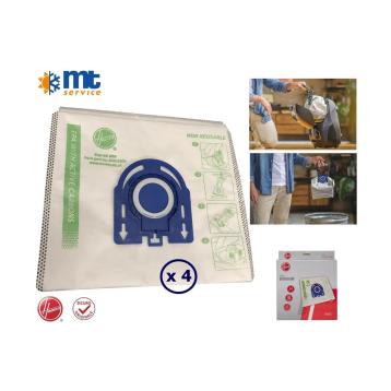 SACCHETTI ASPIRAPOLVERE HOOVER ORIGINALI - H86 Microfibra 4 Pz / CARBONI ATTIVI