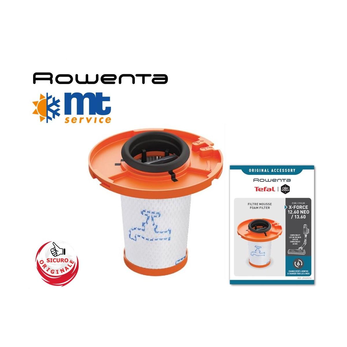 Filtro gommapiuma originale rowenta x-force 12.60 / 13.60 / 14.80