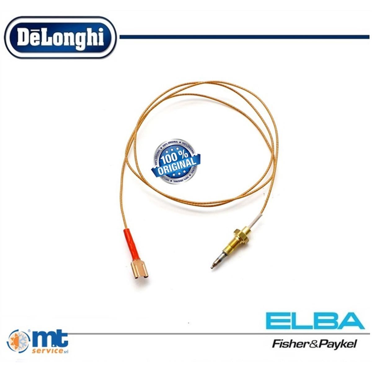 TERMOCOPPIA FUOCHI L.900mm Faston ORIGINALE DELONGHI EX 107092