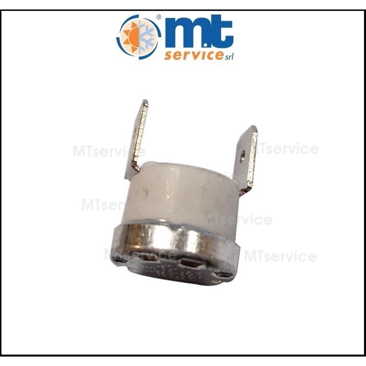 Termostato 210°c nc Klixon faston verticali 6.3 mm