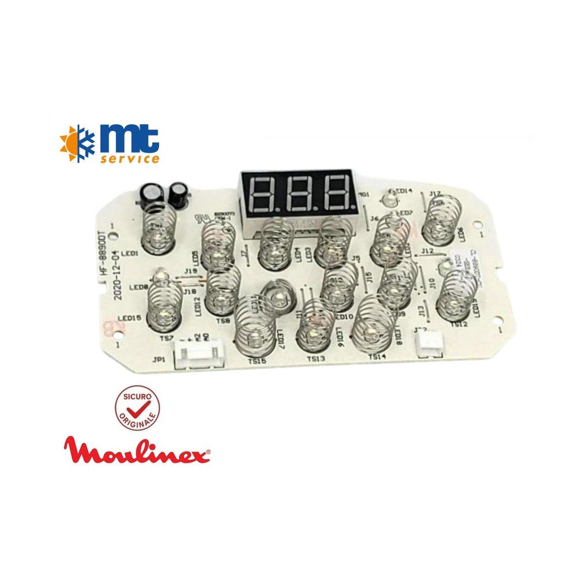 SCHEDA DISPLAY ORIGINALE MOULINEX FRIGGITRICE EZ5xxx EY5xxx EASY FRY & GRILL