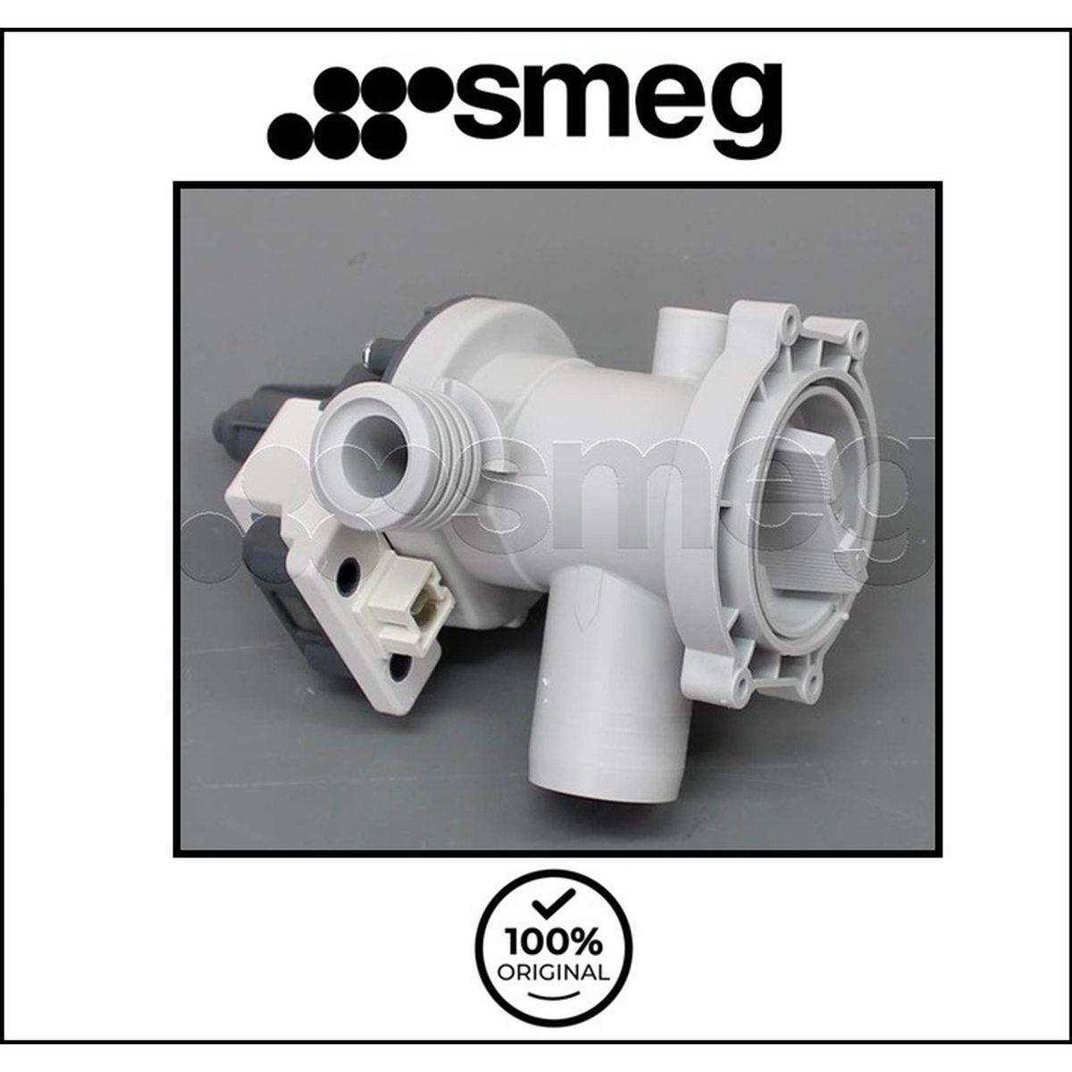 Pompa scarico completa lavatrice originale smeg 692970382