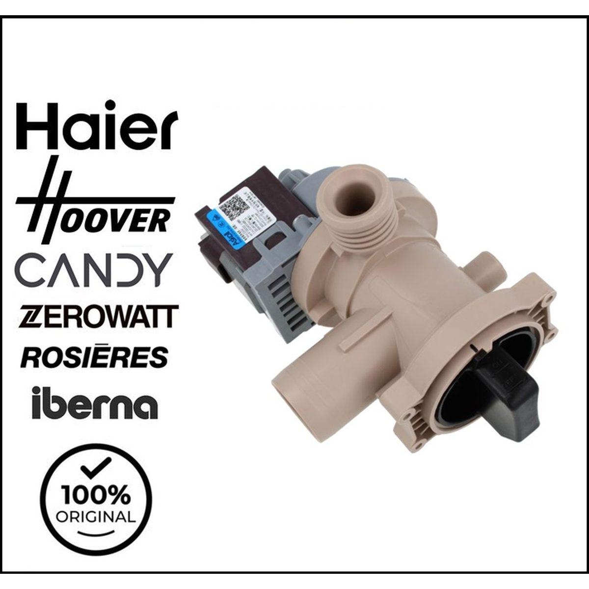 Pompa scarico completa lavatrice haier originale 0024000406c