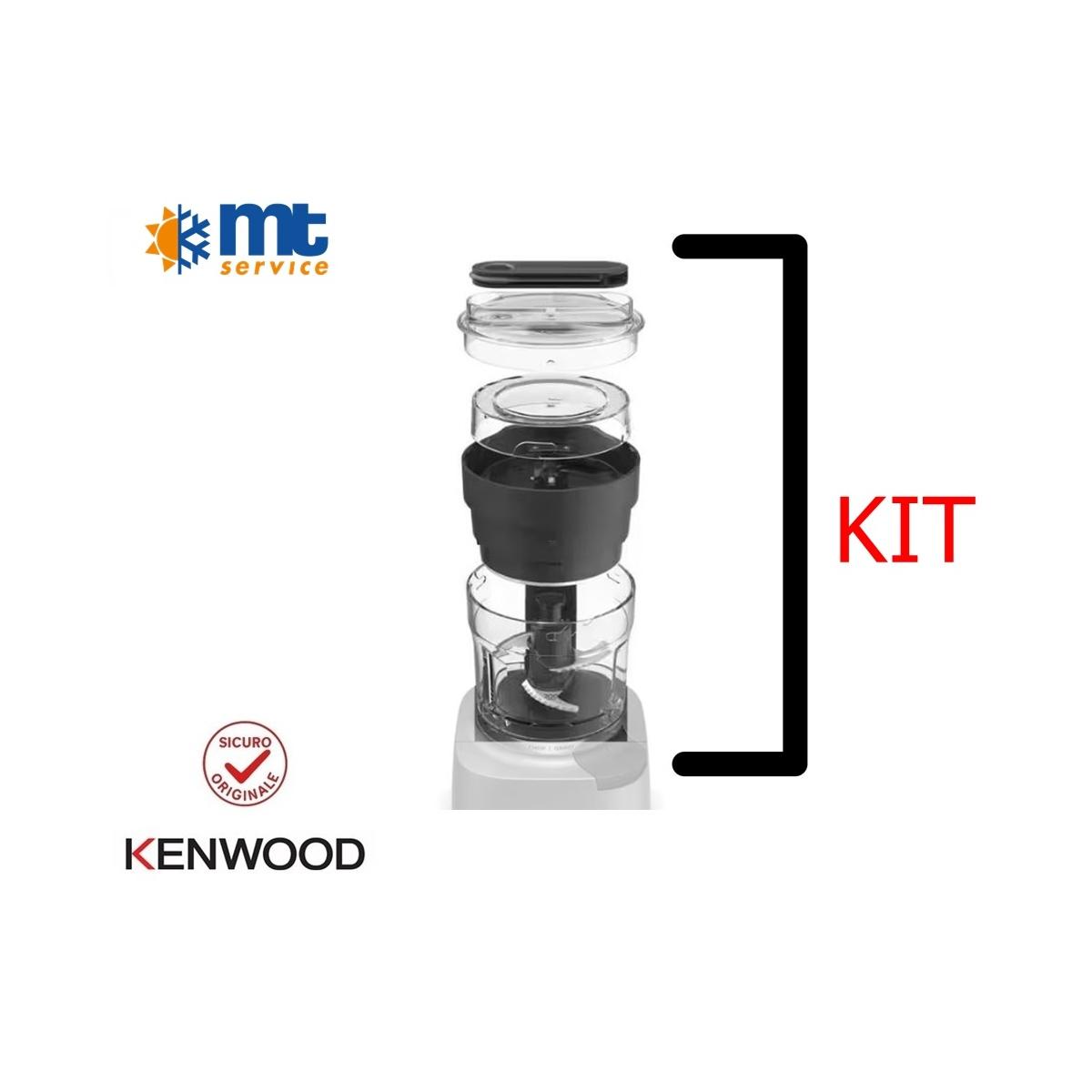 KIT CIOTOLA, LAME E COPERCHIO ORIGINALE KENWOOD Duo Prep 2 in 1 CHP80.000SI