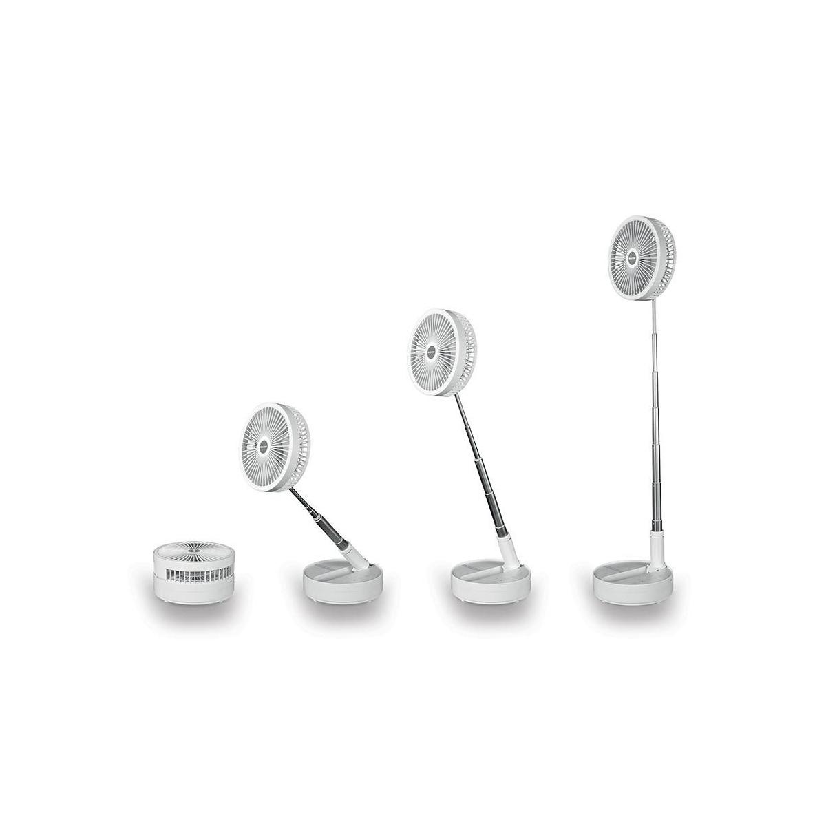 Ventilatore da scrivania, da terra. 3 vel,oscillante cordless fan