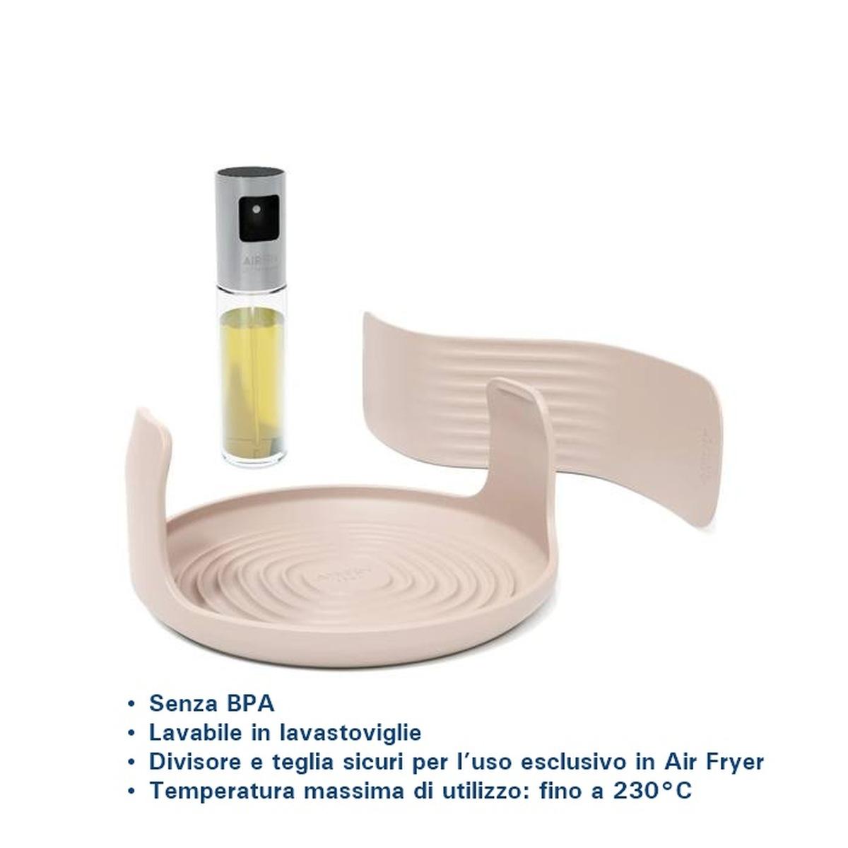 SET 3 ACCESSORI PER COTTURA FRIGGITRICE AD ARIA 3-7Litri