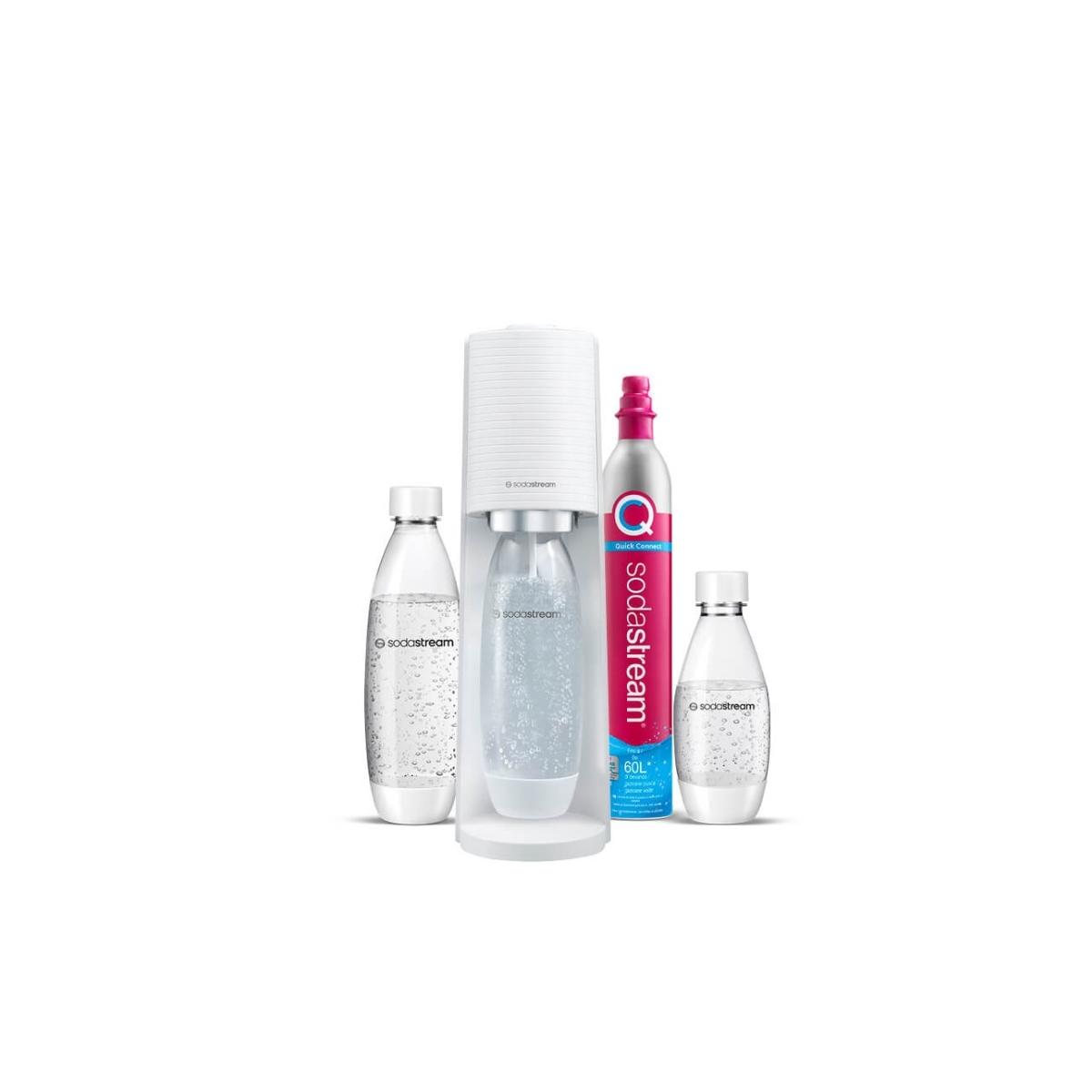GASATORE TERRA WHITE SODASTREAM conf con 2 bottiglie + 1 piccola