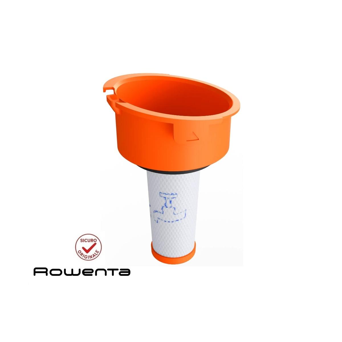 Kit filtro originale rowenta per scopa elettrica x-force 8.80 rh1833 / rh5a