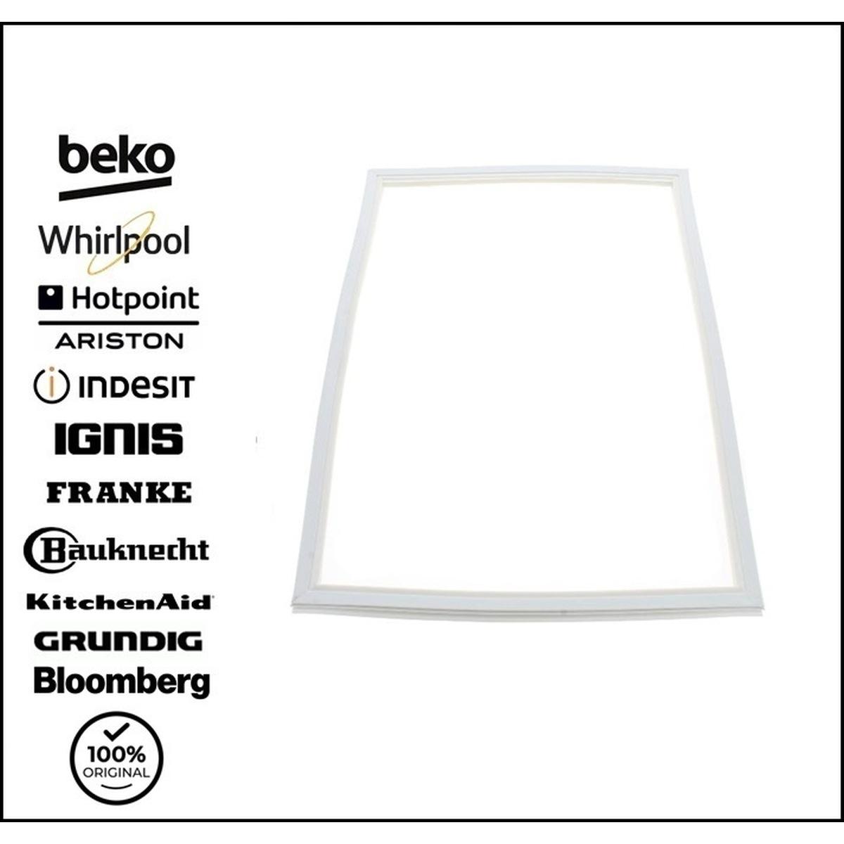 Guarnizione porta freezer bianca 387x574'df330s c00030869