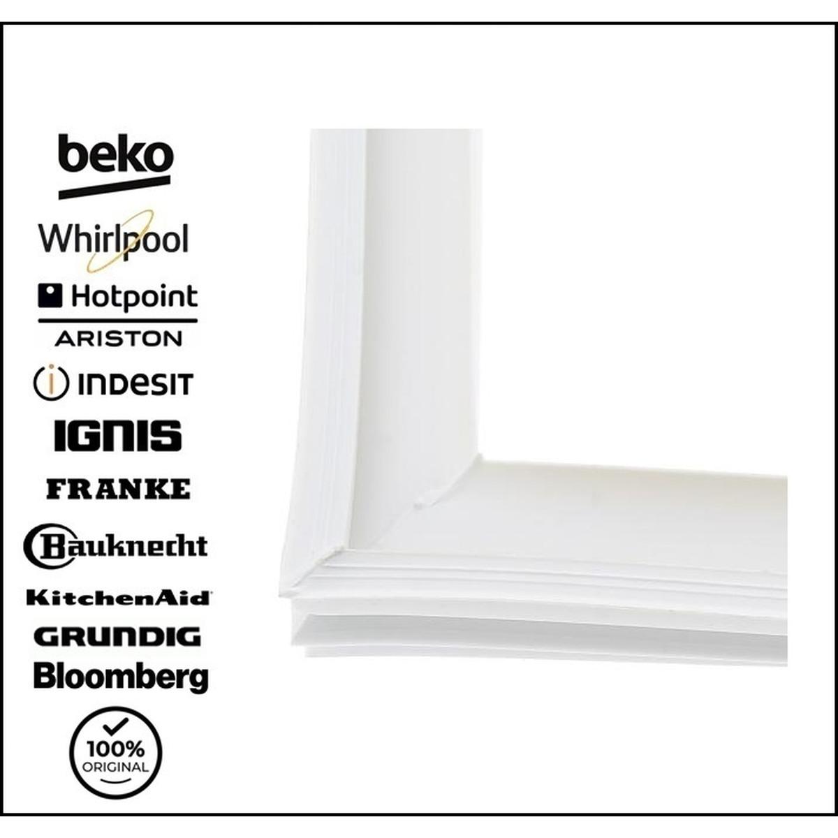 Guarnizione porta freezer bianca 387x574'df330s c00030869