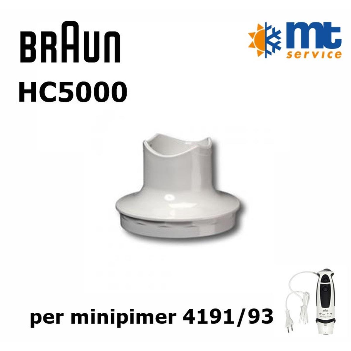 COPERCHIO CIOTOLA 350ml ORIGINALE BRAUN HC5000 TRITATUTTO Ø 10 cm