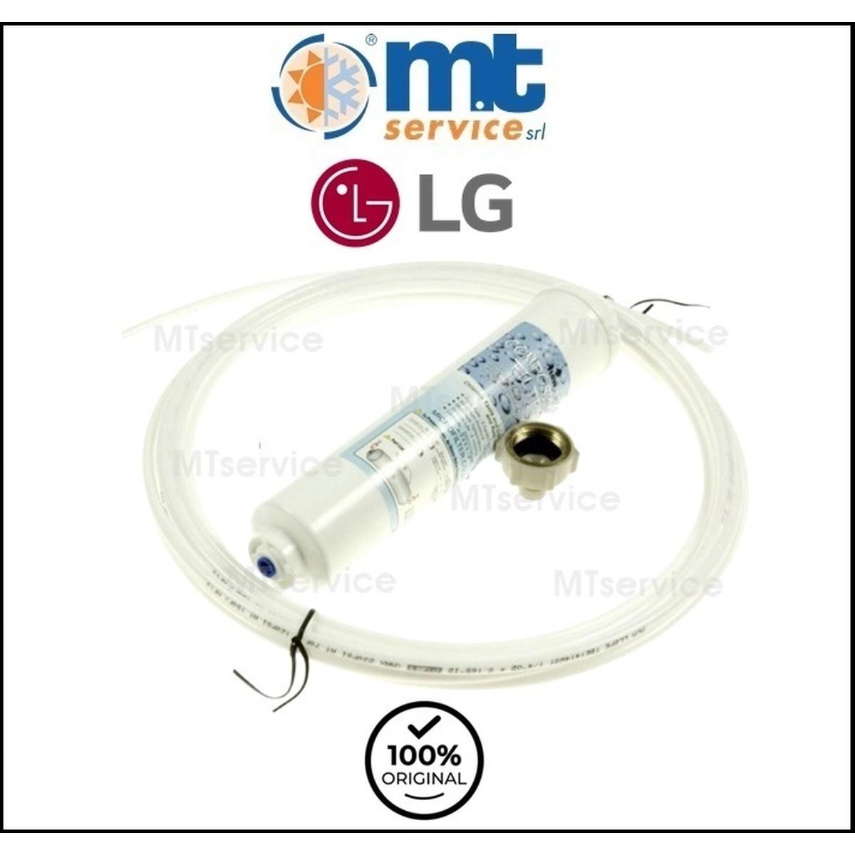 Kit tubo acqua + raccordo + filtro acqua frigo lg nuovo codice ajr73482513