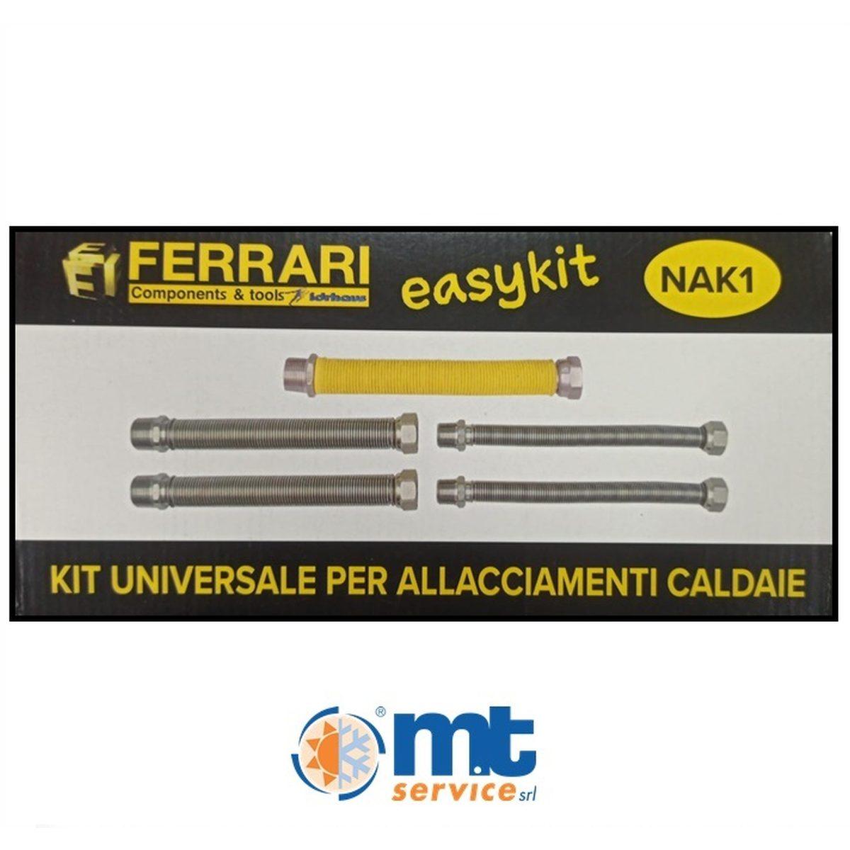 FERRARI KIT FACILE EASY KIT NAK 1 ALLACCIAMENTO CALDAIE 3/4"X400