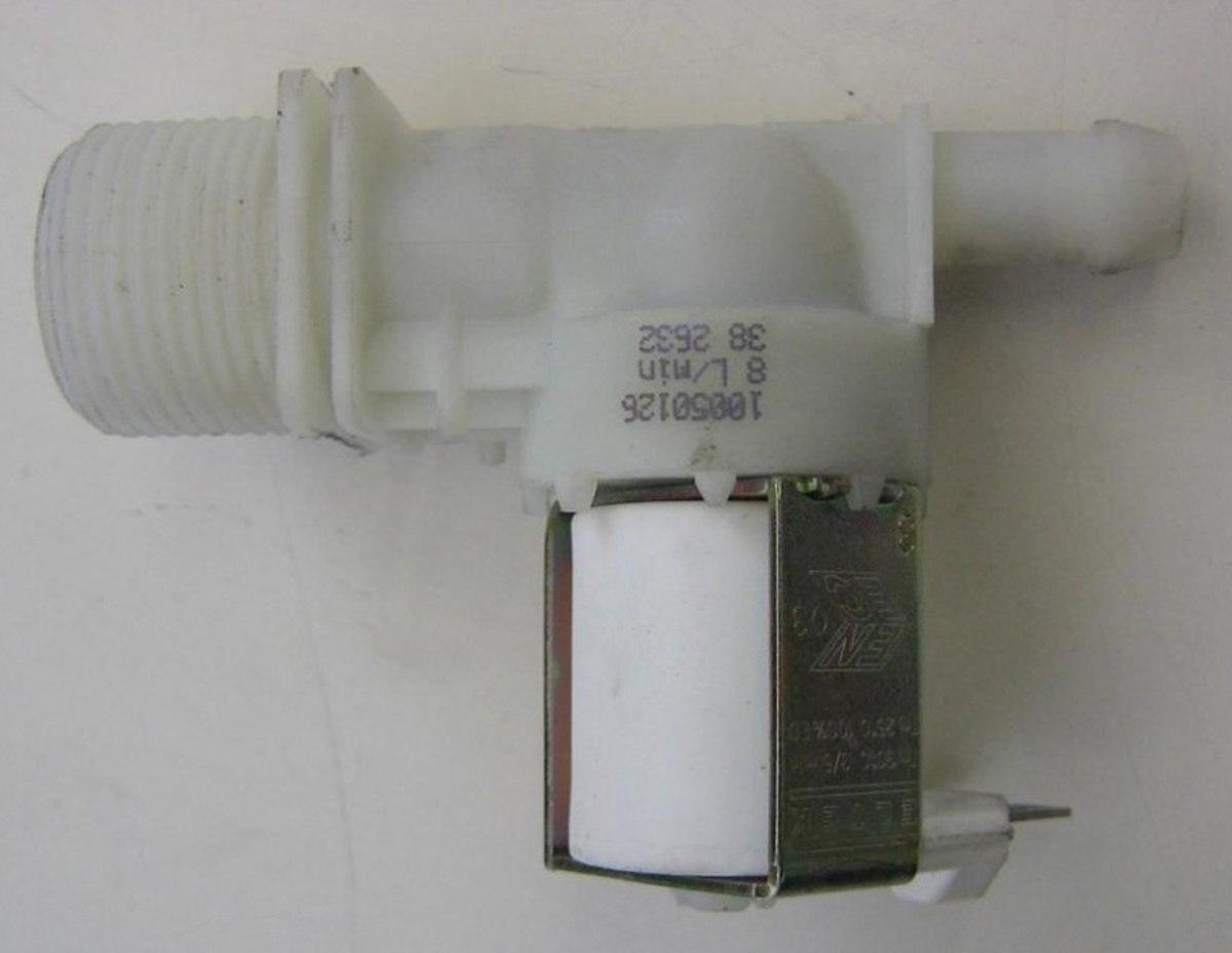 Elettrovalvola per lavatrice 180°  hotpoint ariston indesit 049153 originale