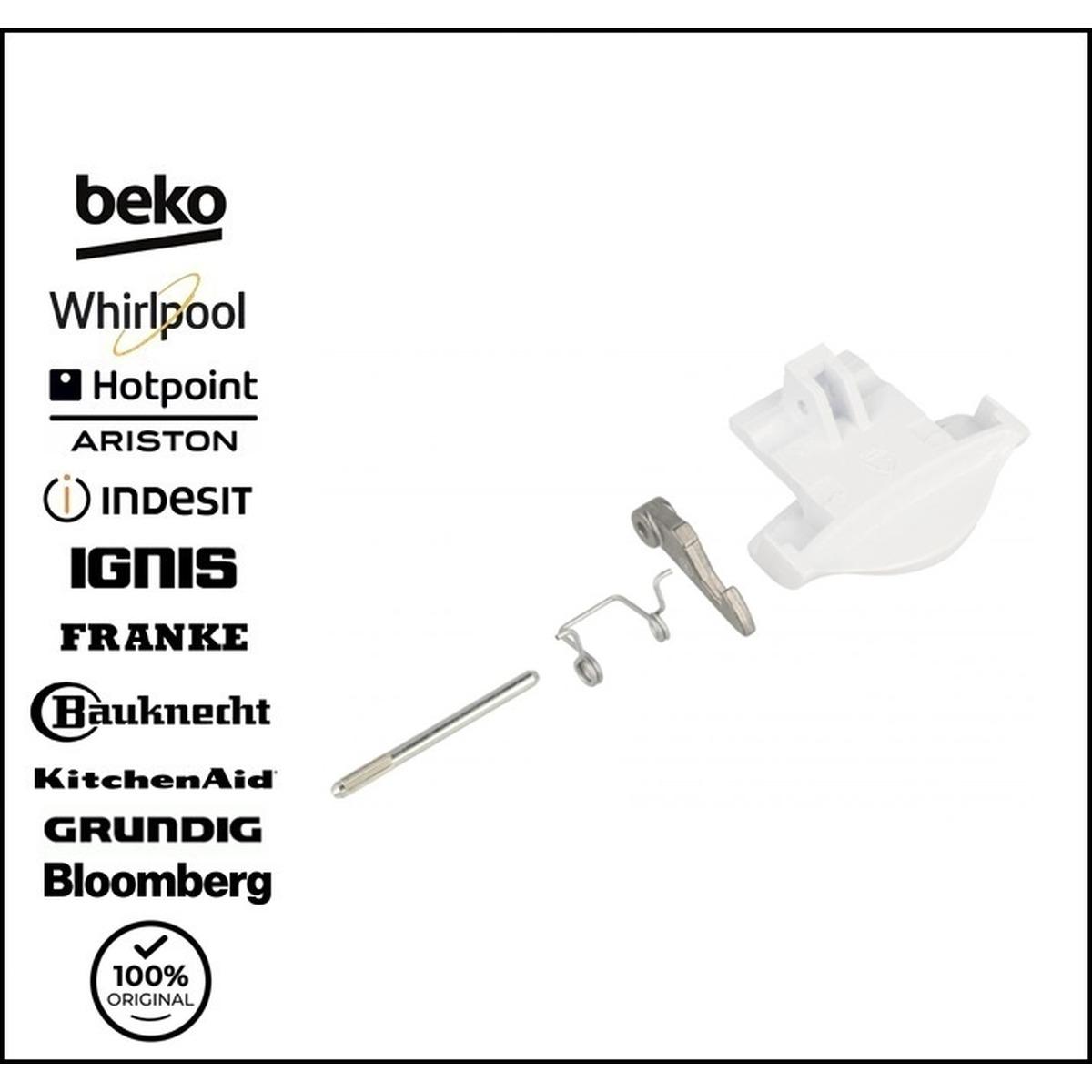 Set maniglia oblo ab bianco 27 (60222) originale c00049411