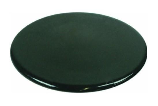 CAPPELLOTTO PIATTELLO BRUCIATORE RAPIDO ARISTON INDESIT NERO LUCIDO ORIGINALE 10cm ESTERNO 6,6cm INTERNO