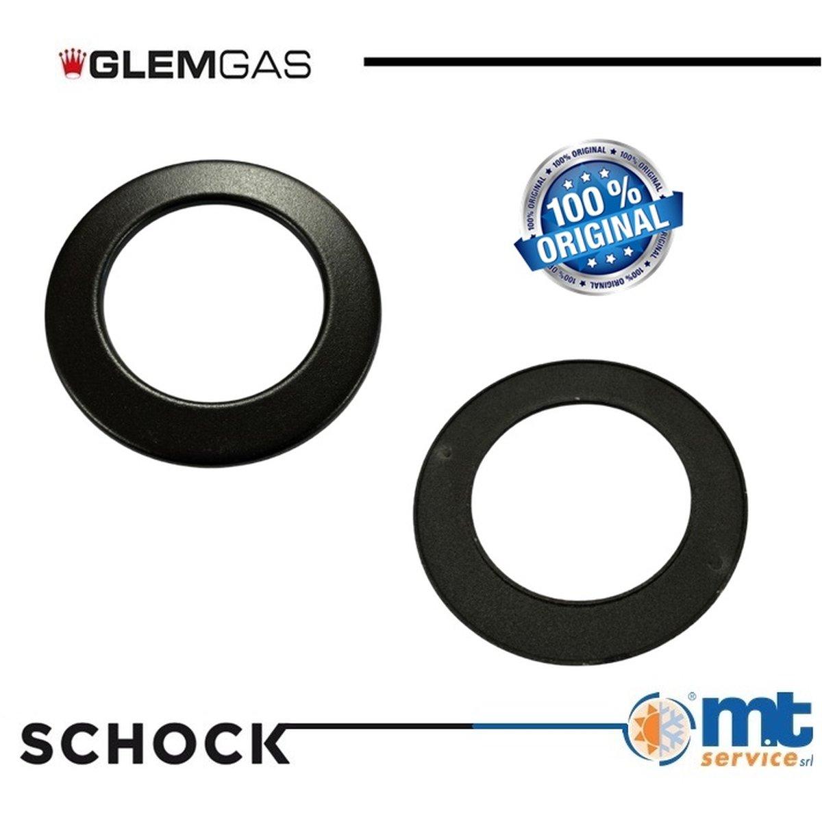 Coperchio bruciatore tripla corona esterno nero opaco