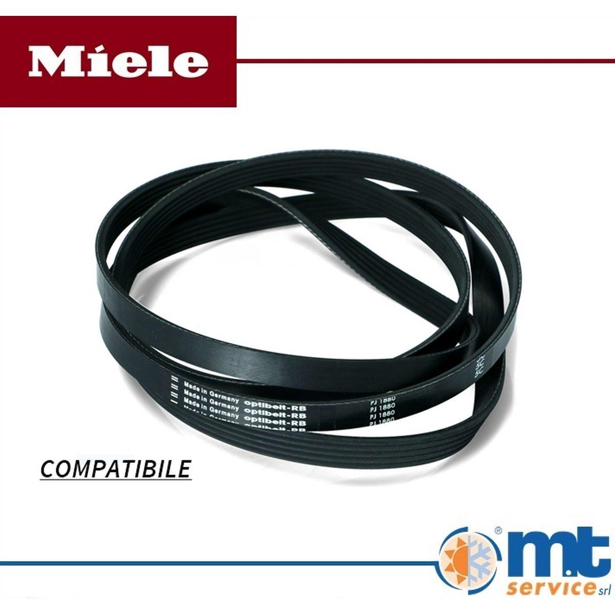 Cinghia poly-v 1880 j5 compatibile miele 11020131 11114230 05689130 8x630 k450209-13 116lg506