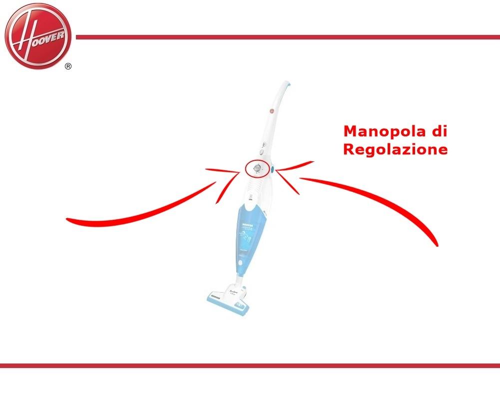 Manopola regolazione originale hoover scopa elettrica str stg scs
