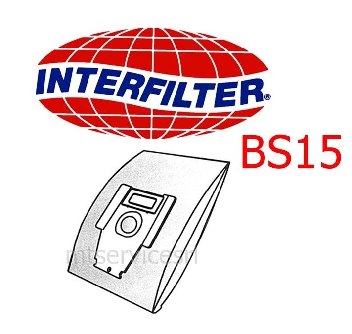 SACCHETTI ASPIRAPOLVERE CARTA per BOSCH SIEMENS - BS15 - 4 Pz