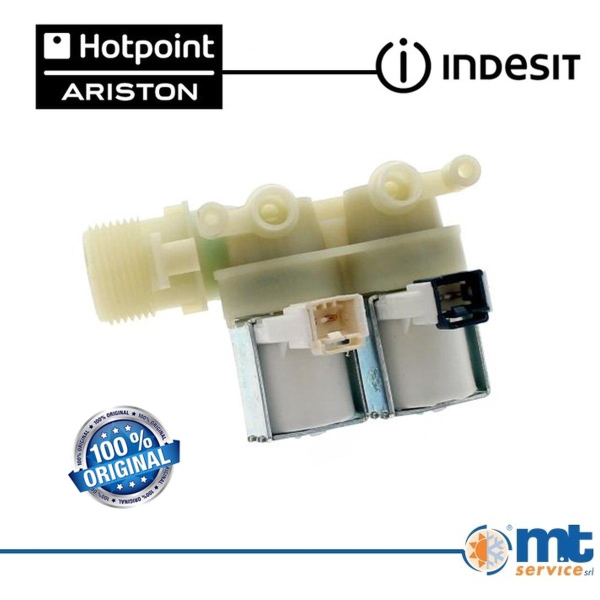 Elettrovalvola doppia ariston originale c00110333
