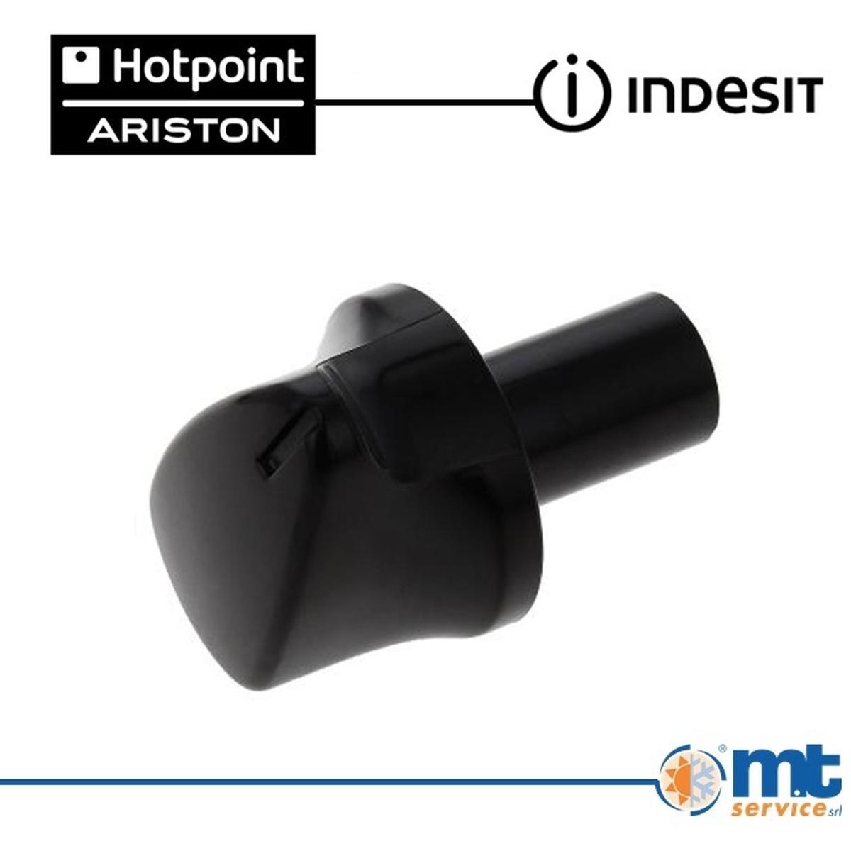 Manopola gas nera 96n ariston c00111223