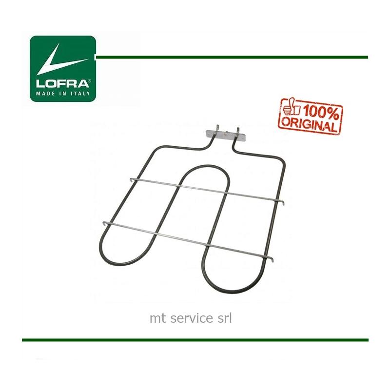 Resistenza inferiore forno 1650w originale lofra mm 37 x 314 x mx76