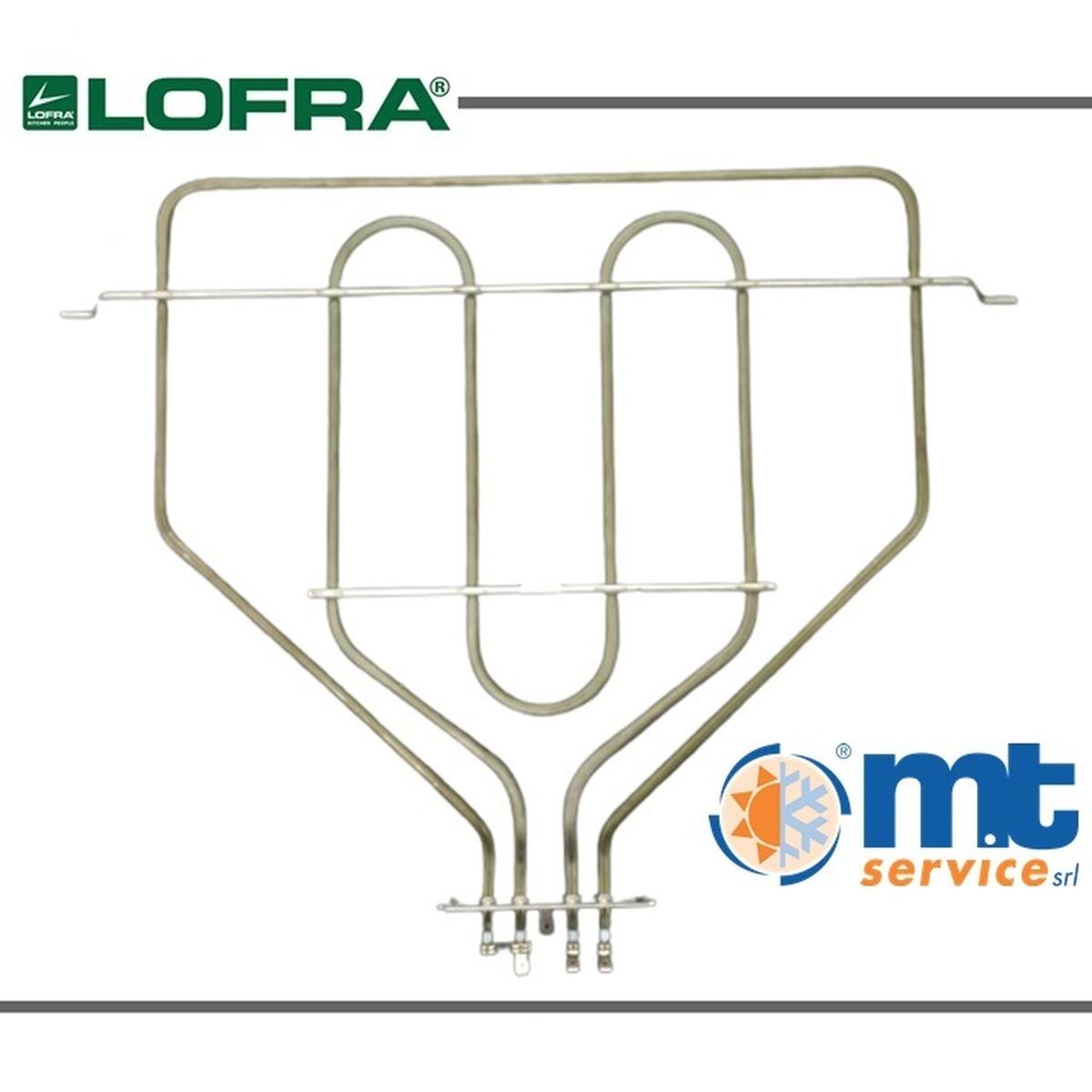 Resistenza superiore doppia forno lofra cucina elettrico 900 +1500 watt