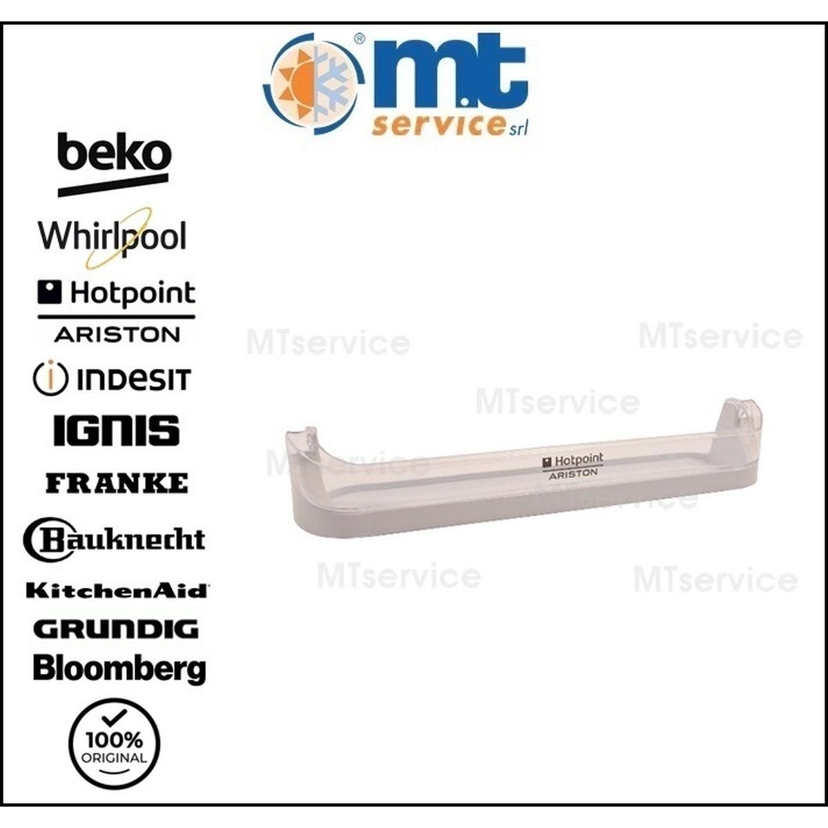 Kit balconcino intermedio cristal(eco) 410mm originale c00283254