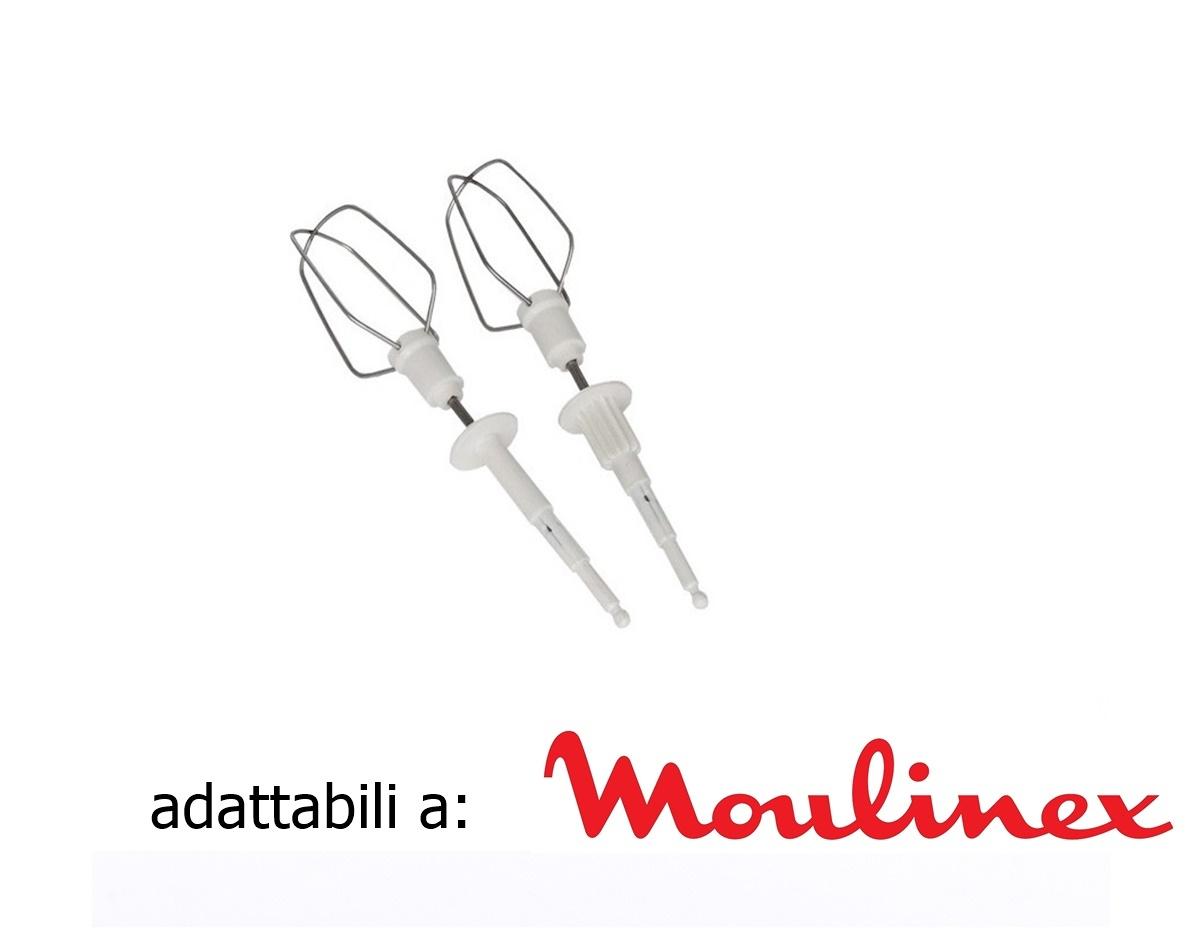 COPPIA FRUSTE SBATTITORE per MOULINEX MAJOR BLCM01 557