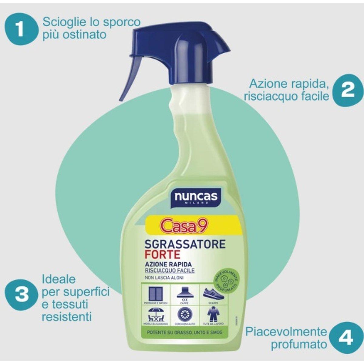 CASA 9 NUNCAS SUPER SGRASSANTE PREMIUM Fresco aromatico 500 ML