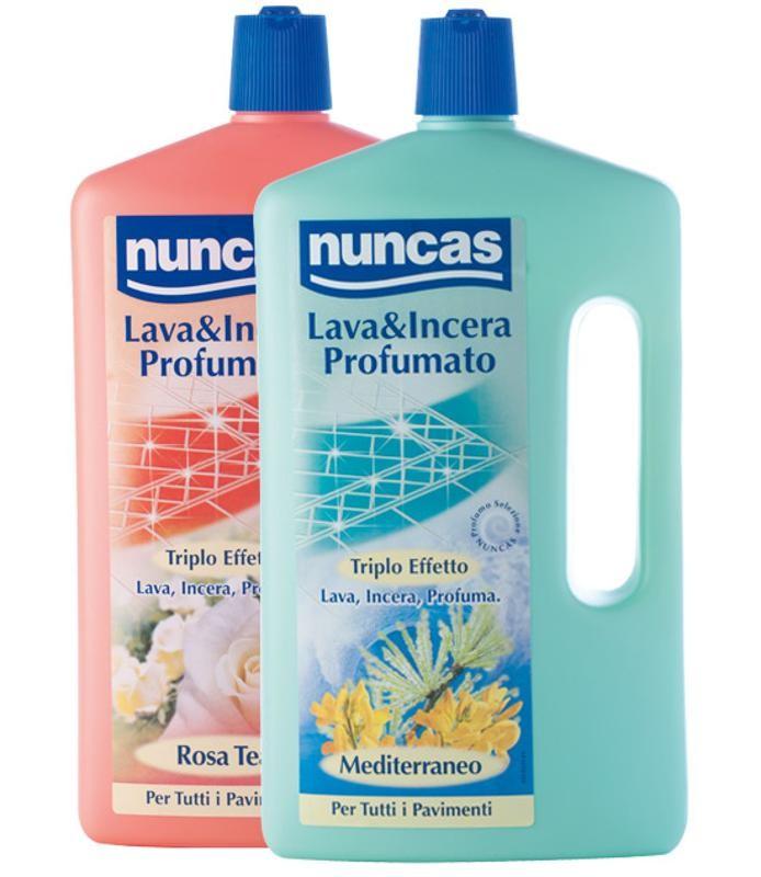 Lava&incera nuncas detergente pavimenti profumo rosa 1lt