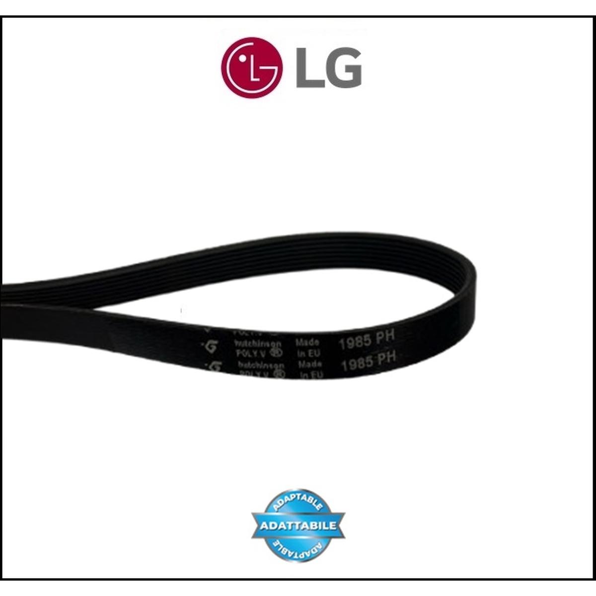 Cinghia hutchinson poly-v 1985 h8 compatibile lg 4400el1001a