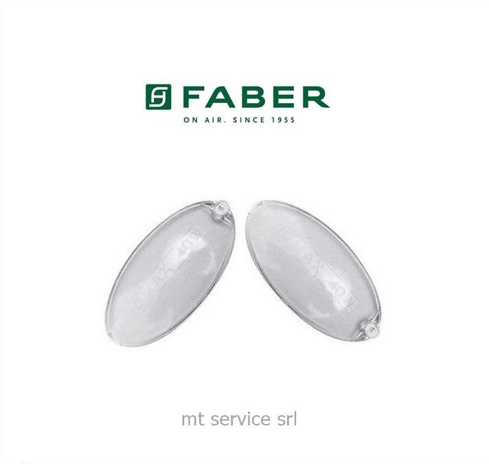 KIT 2 Plafoniere cappa misura 100x54mm Adattabile FABER 133.0058.595