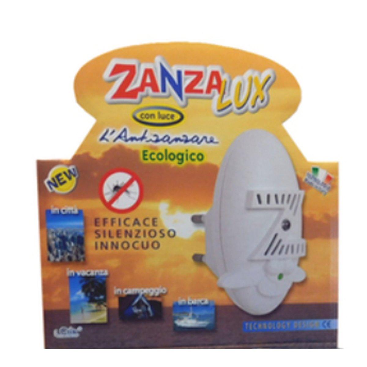 Antizanzare ad ultrasuoni e luce zanzalux