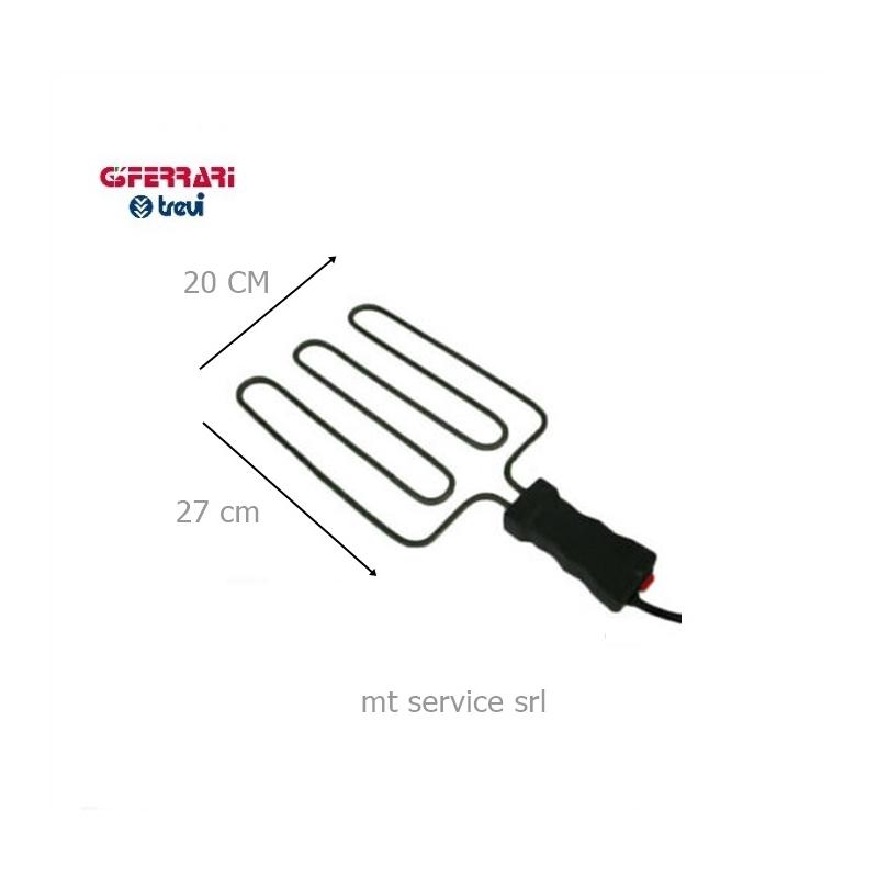 RESISTENZA BISTECCHIERA 2000W 46X20cm Optima Giulietta (G3Ferrari)