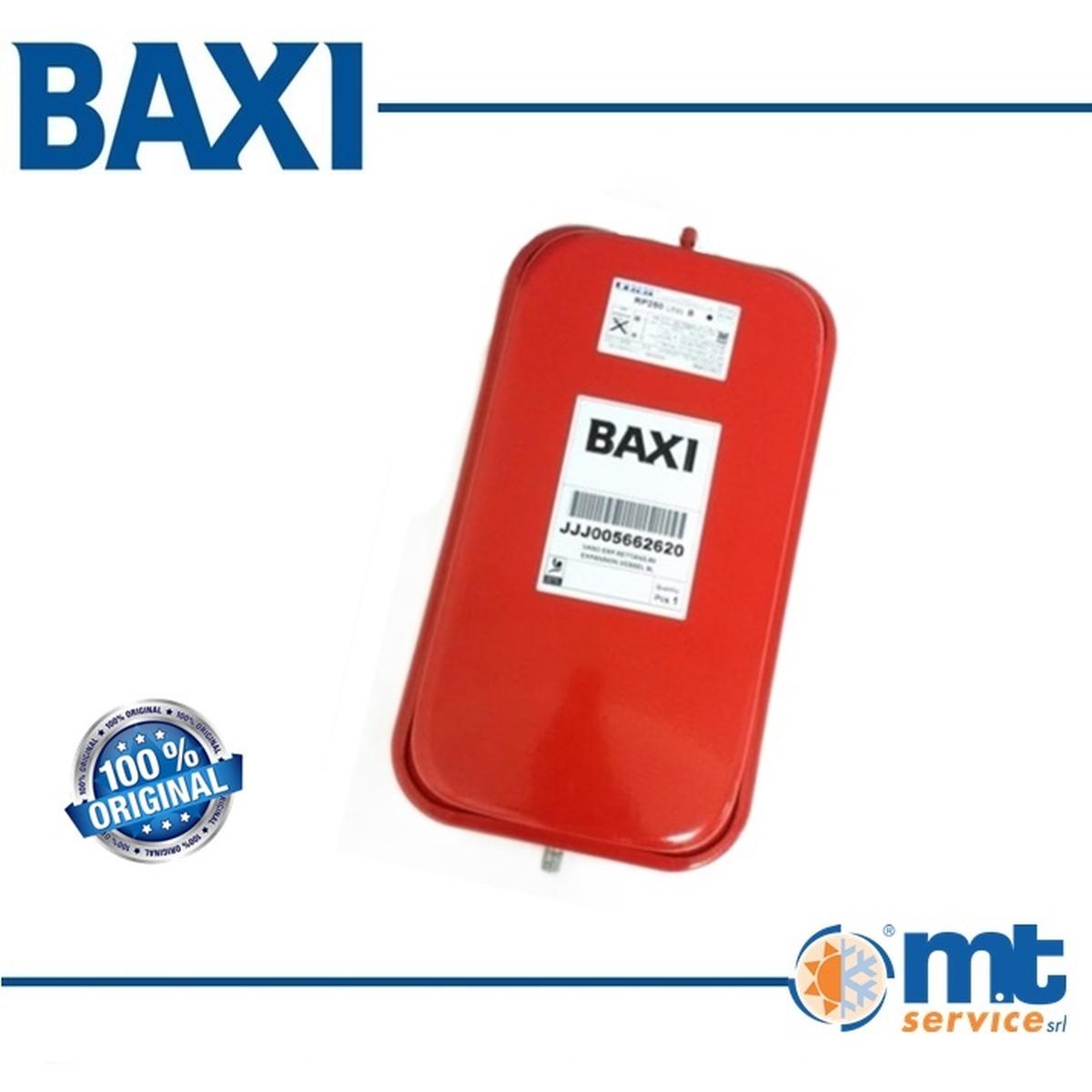 VASO ESPANSIONE RETTANGOLARE BAXI 8lt  CIMM. RP250 3/8