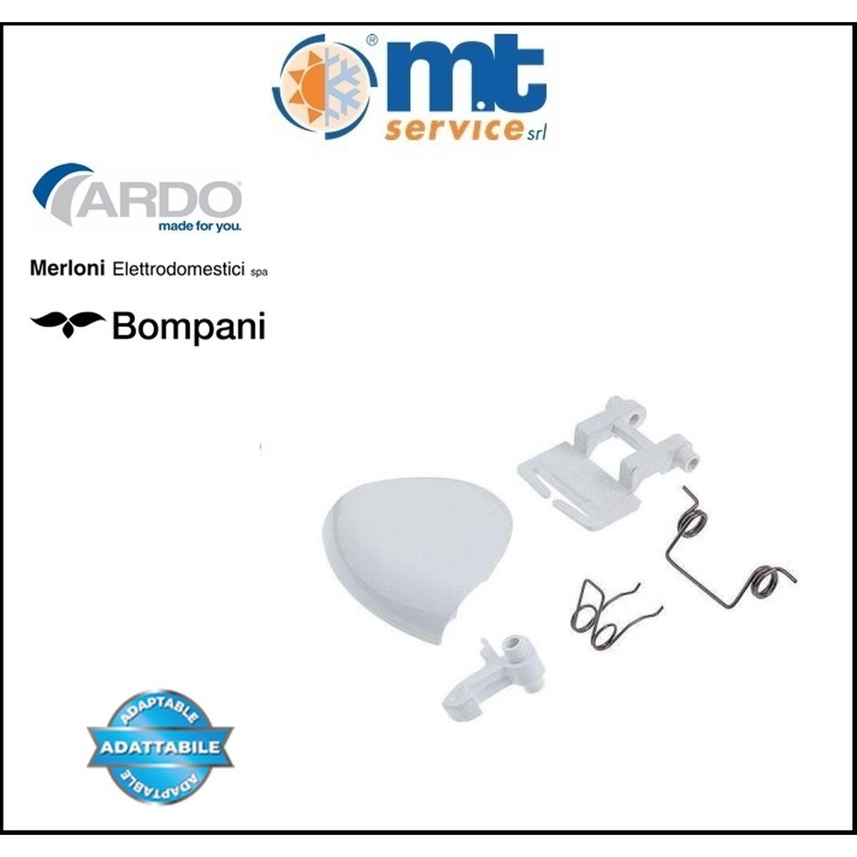 Kit maniglia oblo' bianca ardo merloni bompani 651027670 719004300 324002100