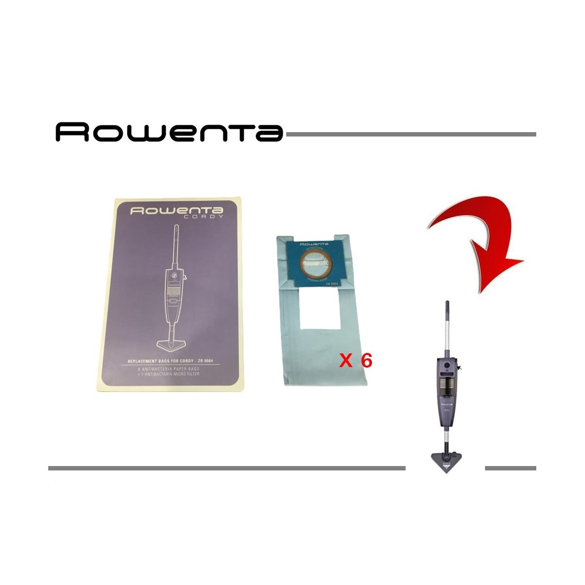 Sacchetti carta per scopa elettrica rowenta cordy