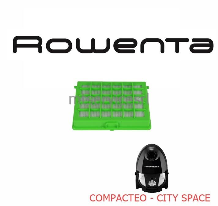 Filtro hepa aspiarpolvere rowenta compacteo city space