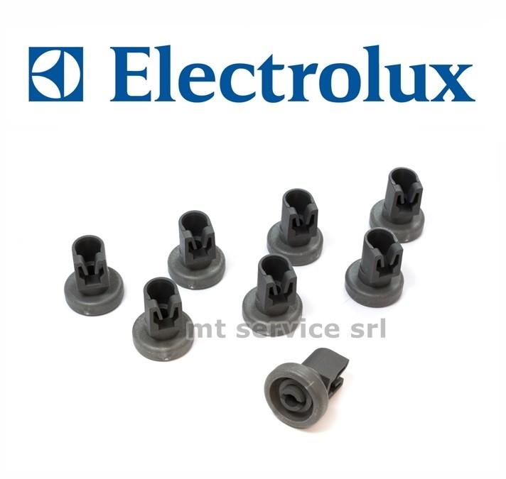 Kit ruote cestello lavastoviglie superiori 50286967000 originale zn4134