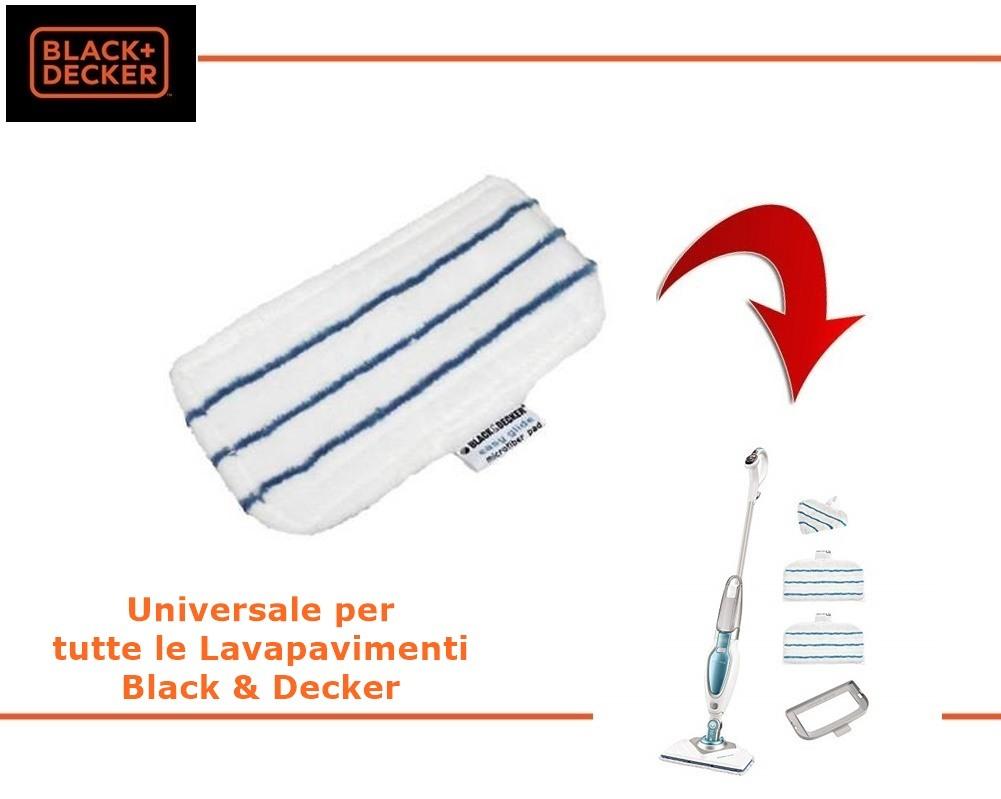 Panno in microfibra universale per tutte le lavapavimenti black & decker