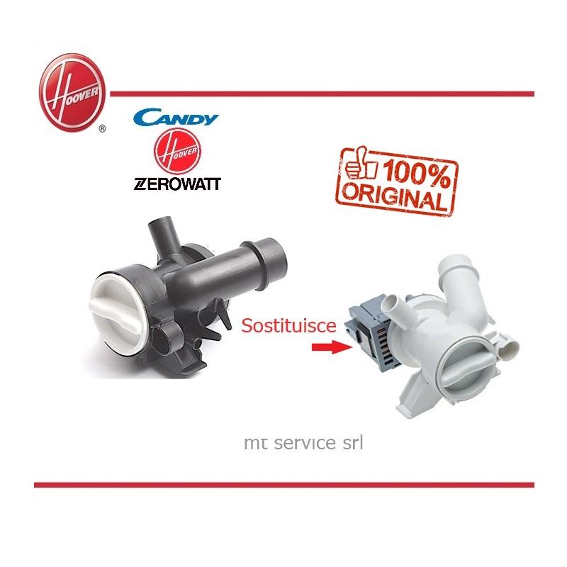 Pompa scarico/ricircolo candy hoover iberna zerowatt 41042258 ex 41019104 originale