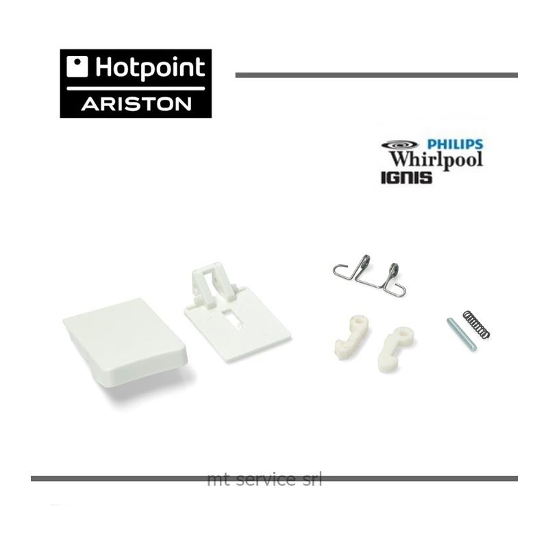 Kit maniglia oblo' compatibile whirlpool ignis ardo 651027574 8671902 481949869162 ig3809