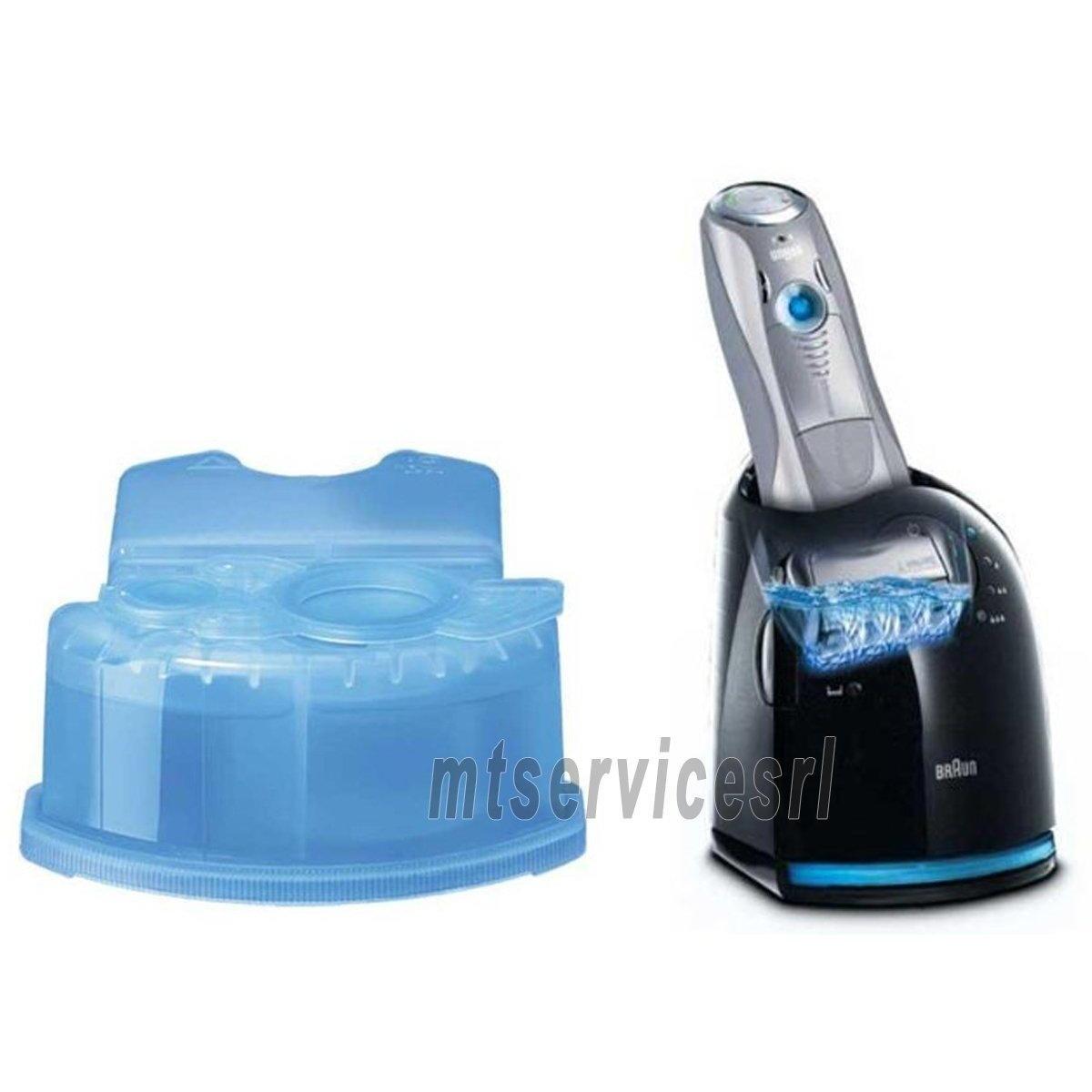 Pack di 4 cartucce braun ccr4 mega deal clean & renew cartridge
